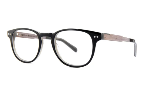 Glasses Wood Fellas Bogenhausen Premium (10936 chalk oak/black white)