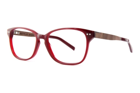 Glasses Wood Fellas Sendling Premium (10937 curled/burgundy)