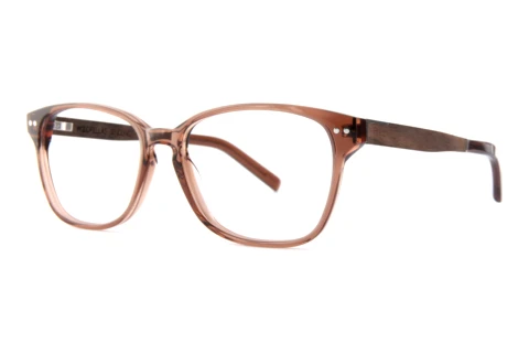 Glasses Wood Fellas Sendling Premium (10937 curled/solid brown)