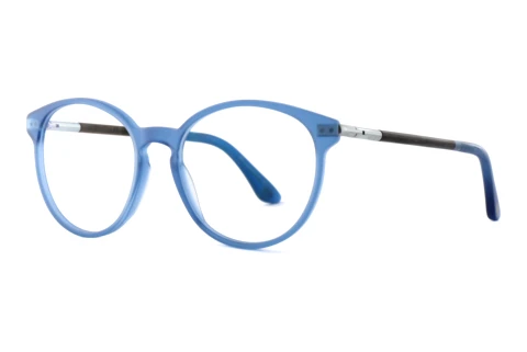 Glasses Wood Fellas Halo (11020 black oak/crystal blue)