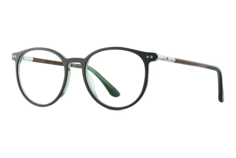 Glasses Wood Fellas Point (11037 curled/green)