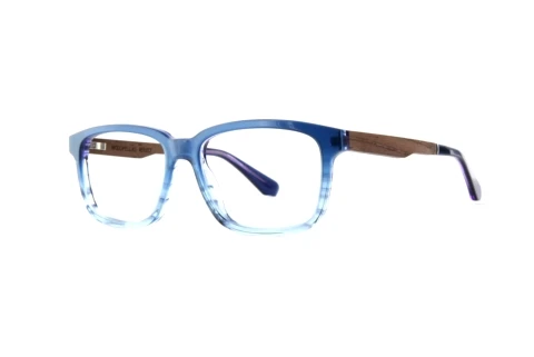 Glasses Wood Fellas Reflect (11039 walnut/blue)