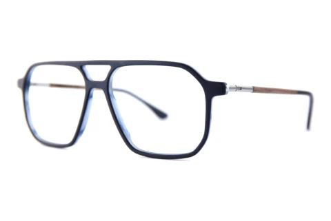 Glasses Wood Fellas Blip (11041 curled/blue)