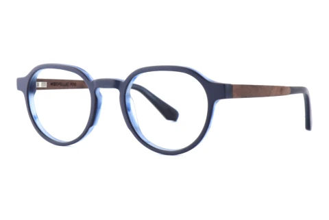 Glasses Wood Fellas Fog (11054 curled/blue)