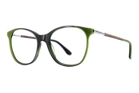 Glasses Wood Fellas LUME (11078 curled/green)
