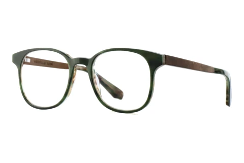 Glasses Wood Fellas GLOW (11079 curled/green)