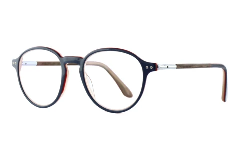 Glasses Wood Fellas LIME (11083 walnut/blue)