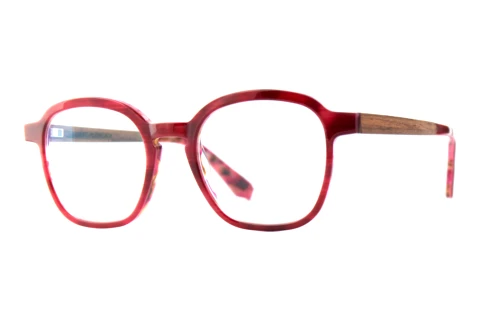Glasses Wood Fellas BLOOM (11084 macassar/burgundy)