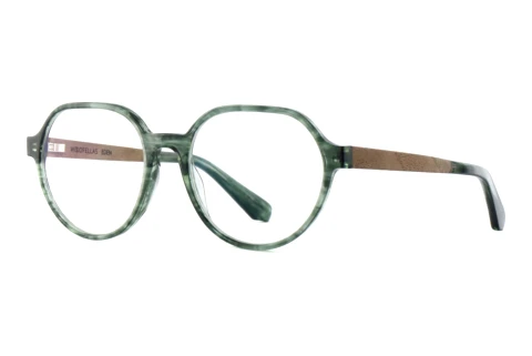 Glasses Wood Fellas EDEN (11113 curled/green)