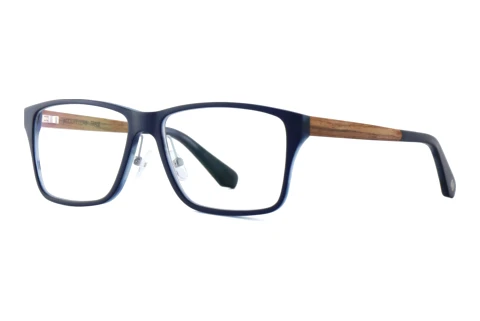 Glasses Wood Fellas ERASE (11115 macassar/blue)