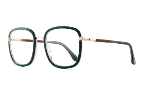 Glasses Wood Fellas SERENO (11129 macassar/green/rose gold)