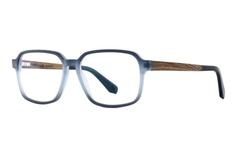 Glasses Wood Fellas KUMULUS (11137 walnut/blue)