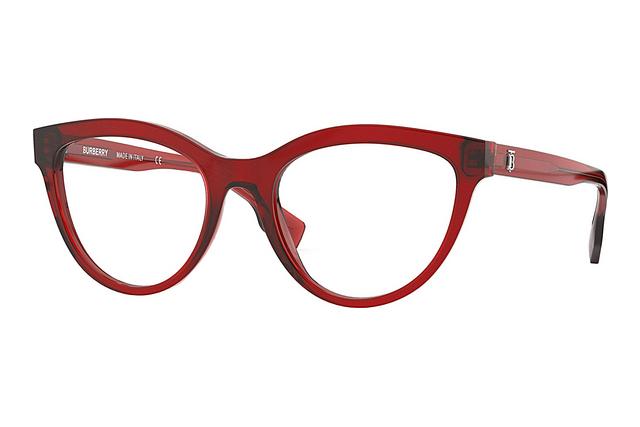 burberry red glasses