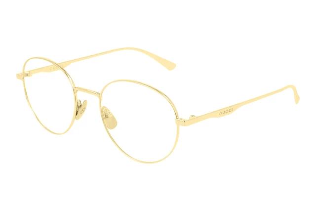 gold gucci prescription glasses