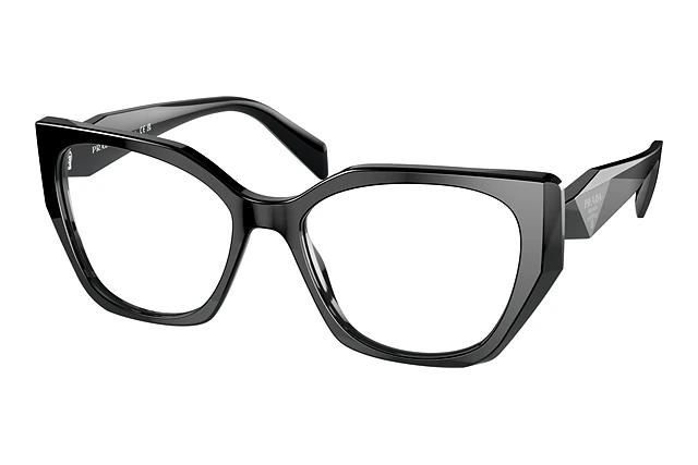 メガネ PRADA FW25 Prada - 18WV VISTA - 1AB1O1 (18WV VISTA 1AB1O1) Prada PR 18WV 1AB1O1 Optical Frame Black - eye-oo.com