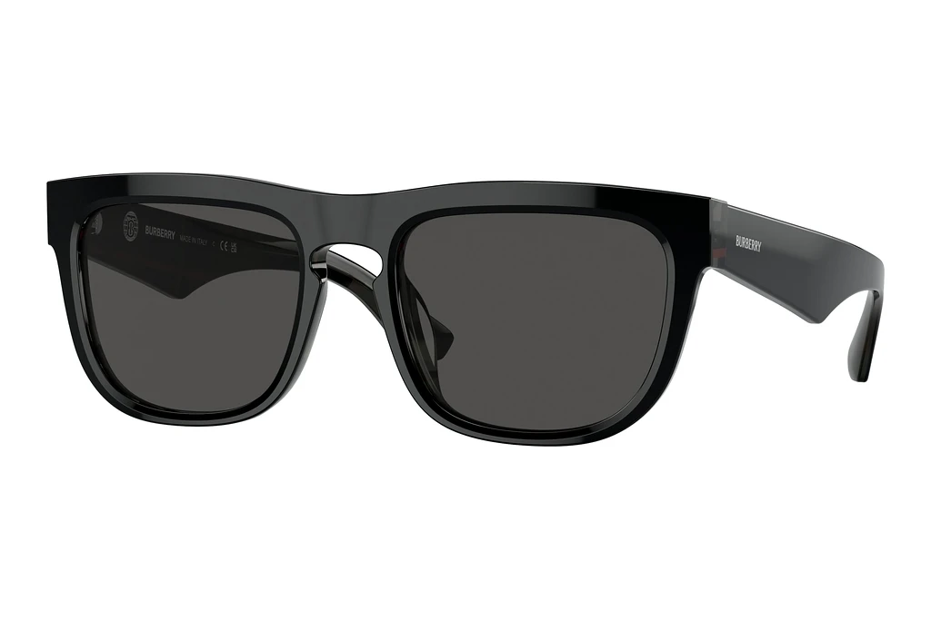 Burberry   BE4431U 412187 Dark GreyTop Black On Vintage Check