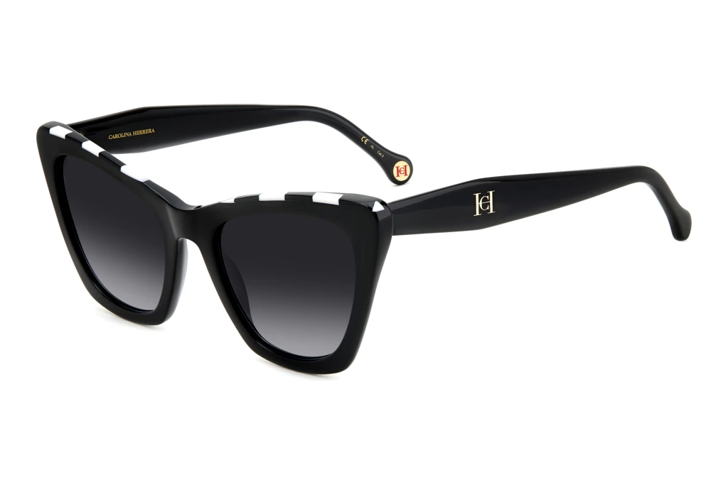 Carolina Herrera   HER 0129/S 80S/9O DARK GREY SHADEDSCHWARZ