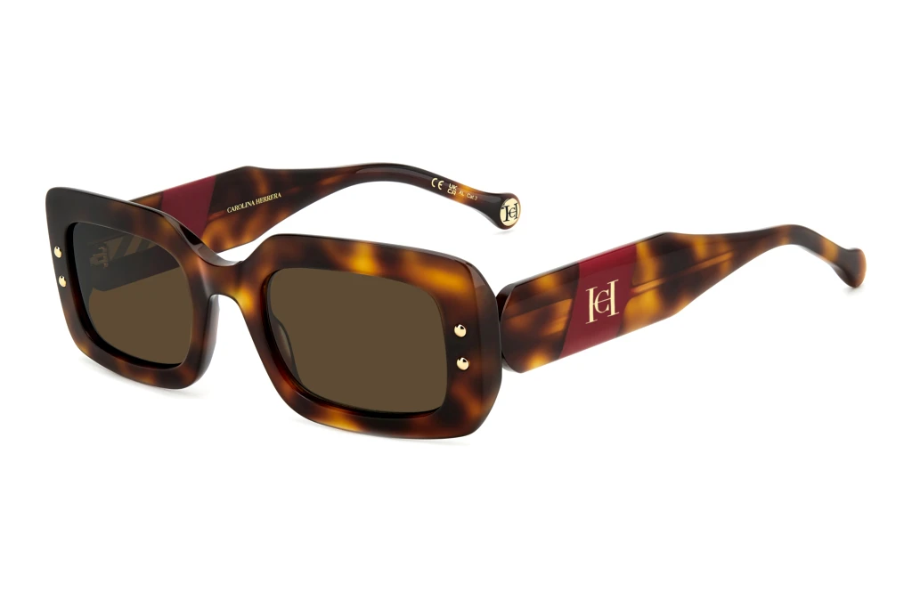 Carolina Herrera   HER 0187/S O63/70 BROWNHAVANNA