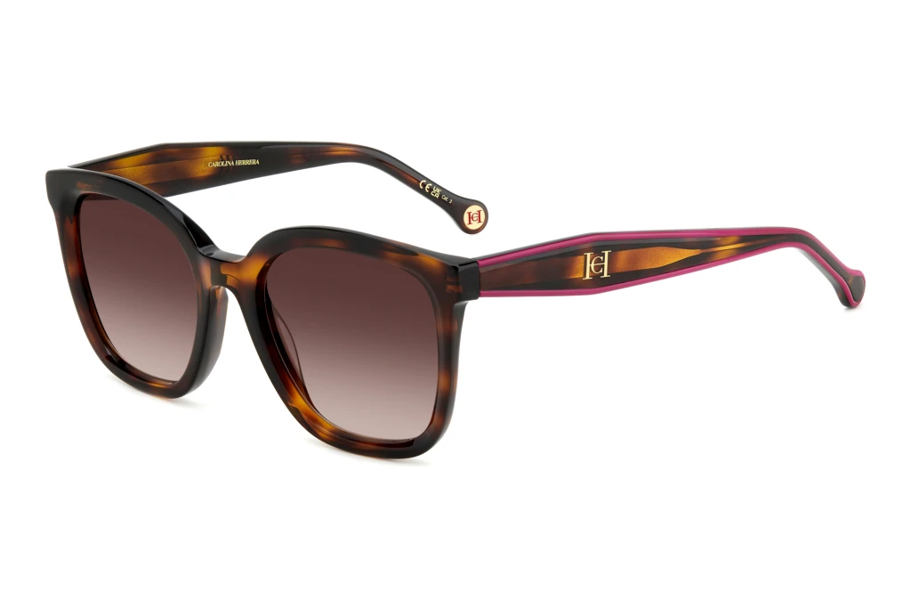 Carolina Herrera   HER 0225/G/S 0T4/HA BROWN SHADEDHAVANNA