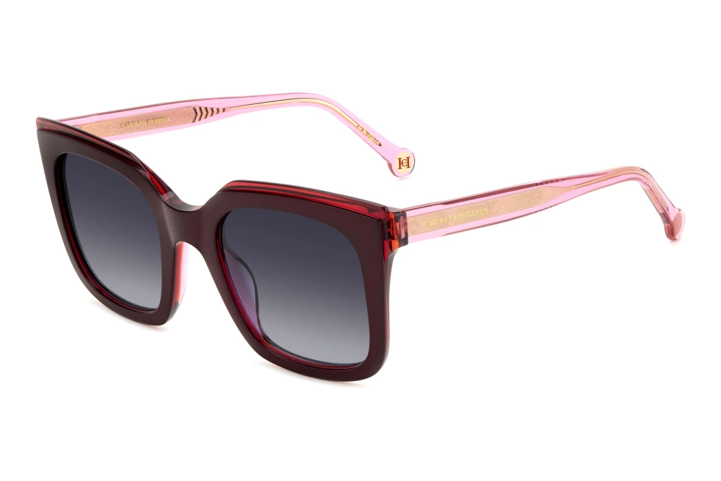 Carolina Herrera   HER 0249/G/S 0T5/9O DARK GREY SHADEDBURGUNDY