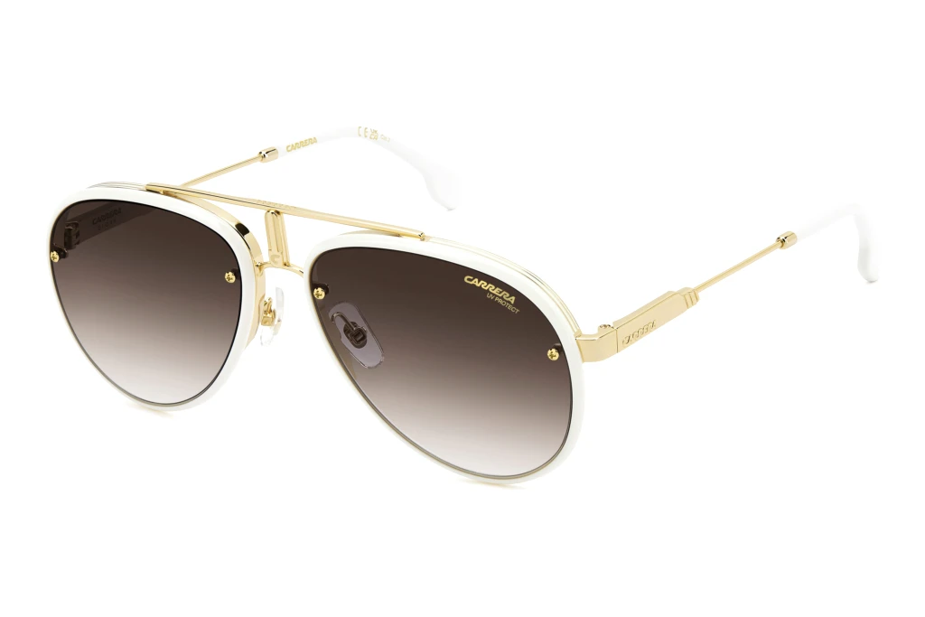 Carrera   CARRERA GLORY VVP/YK GOLD MIRROR ON BURGUNDY SHADEDGOLD