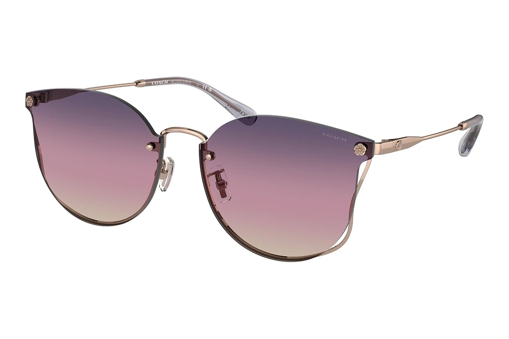 Coach   HC7151D 9331U6 Transparent PurpleShiny Rose Gold