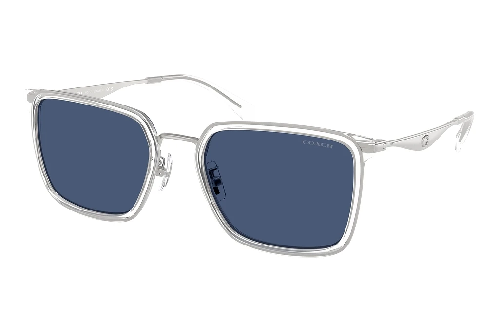 Coach   HC7171 945580 Blue SolidSilver/Transparent Clear