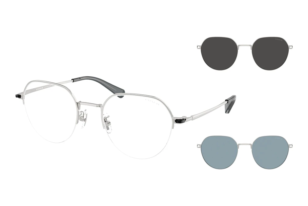 Coach   HC7179 900187 Grey SolidShiny Silver