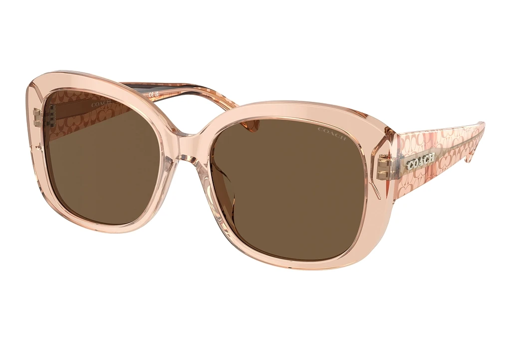 Coach   HC8363U 556173 Brown SolidTransparent Brown