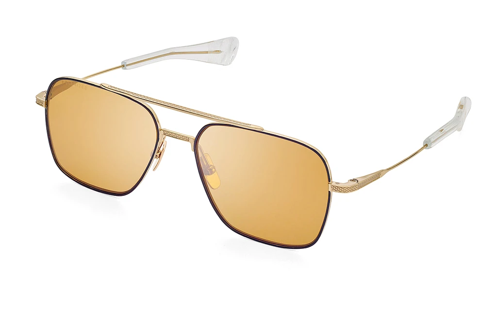 DITA   DTS-111 04 Dark Brown Polarized - ARGold - Black Enamel