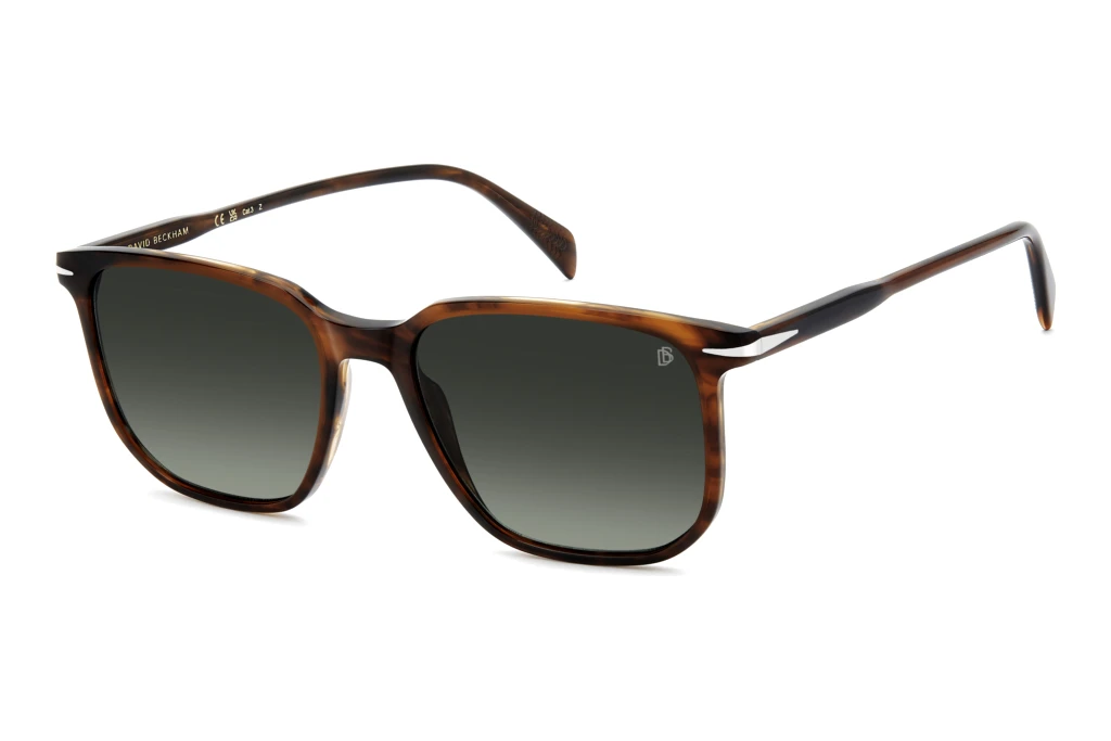 David Beckham   DB 1141/S EX4/LB GREEN SHADED POLARIZEDBRAUN