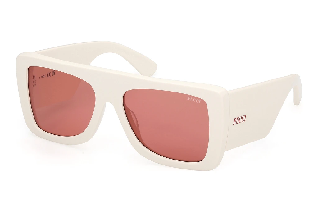 Emilio Pucci   EP0230 21S bordeauxGlänzend Weiss