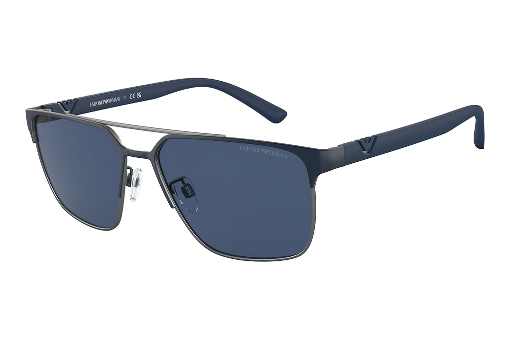 Emporio Armani   EA2134 316280 Dark BlueMatte Blue/Gunmetal