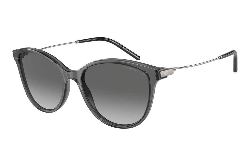 Emporio Armani   EA4220 610611 Gradient GreyShiny Transparent Black