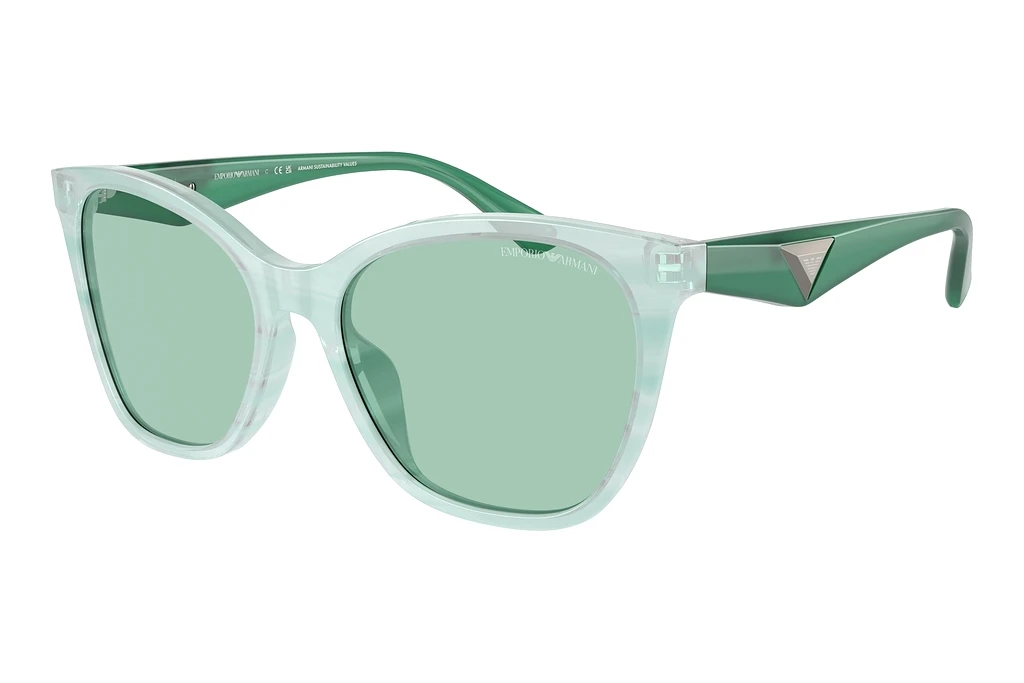 Emporio Armani   EA4222U 611271 GreenShiny Striped Green