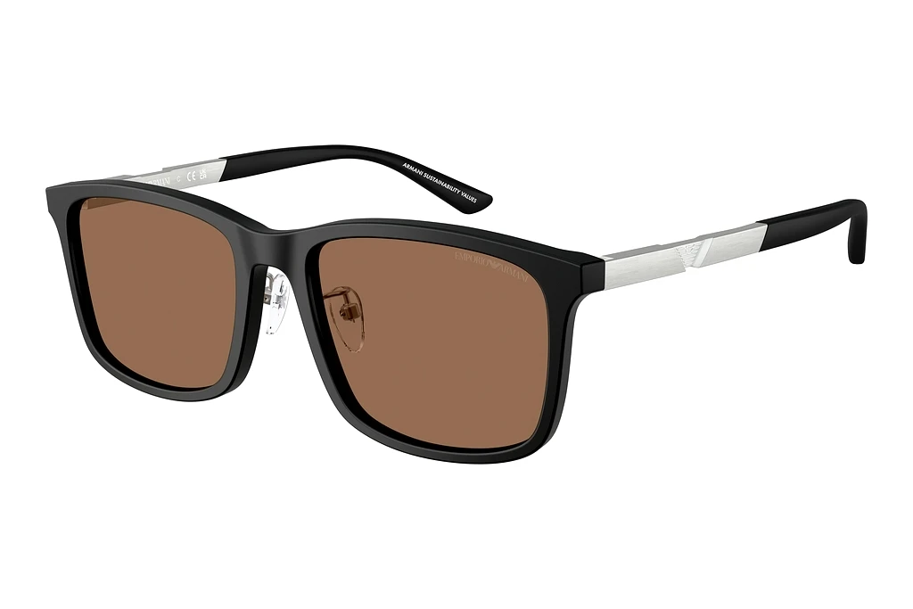 Emporio Armani   EA4241D 500173 Dark BrownMatte Black