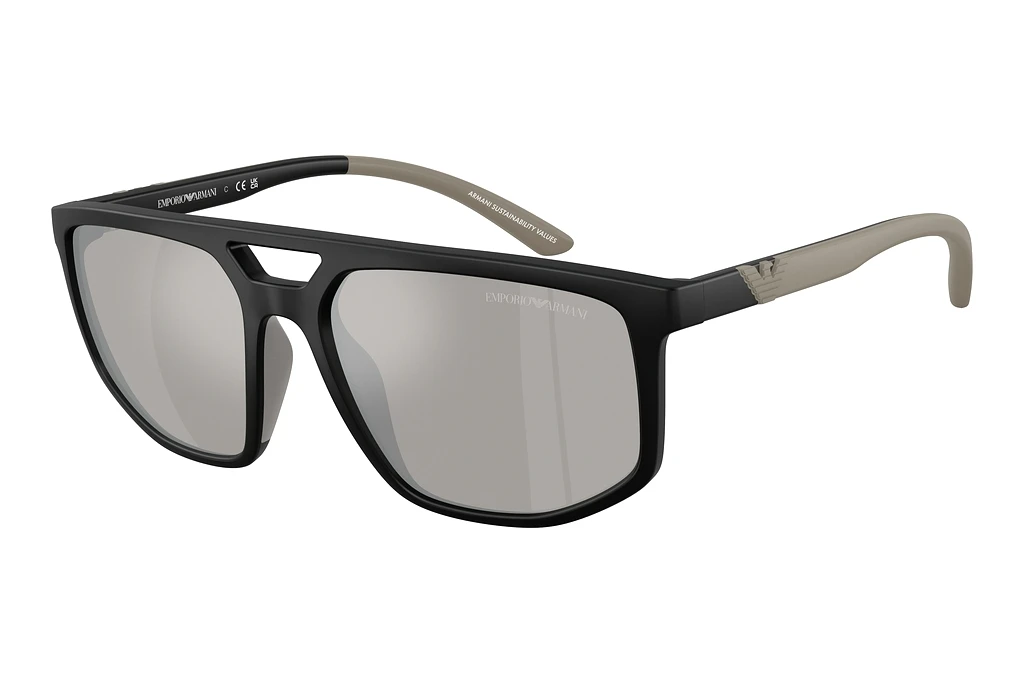 Emporio Armani   EA4248U 50016G Light Grey Mirror SilverMatte Black