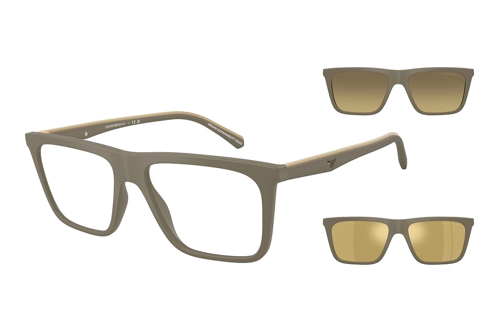 Emporio Armani   EA4258 54371W ClearMatte Beige