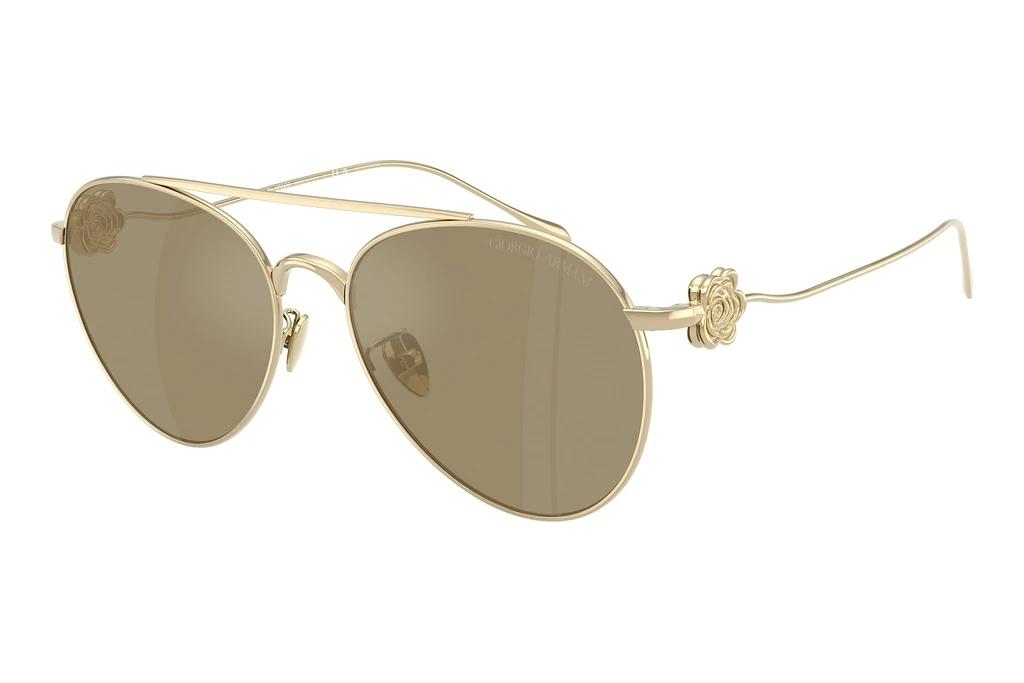 Giorgio Armani   AR6167 30130W Clear Mirror Real Yellow GoldGold Plated