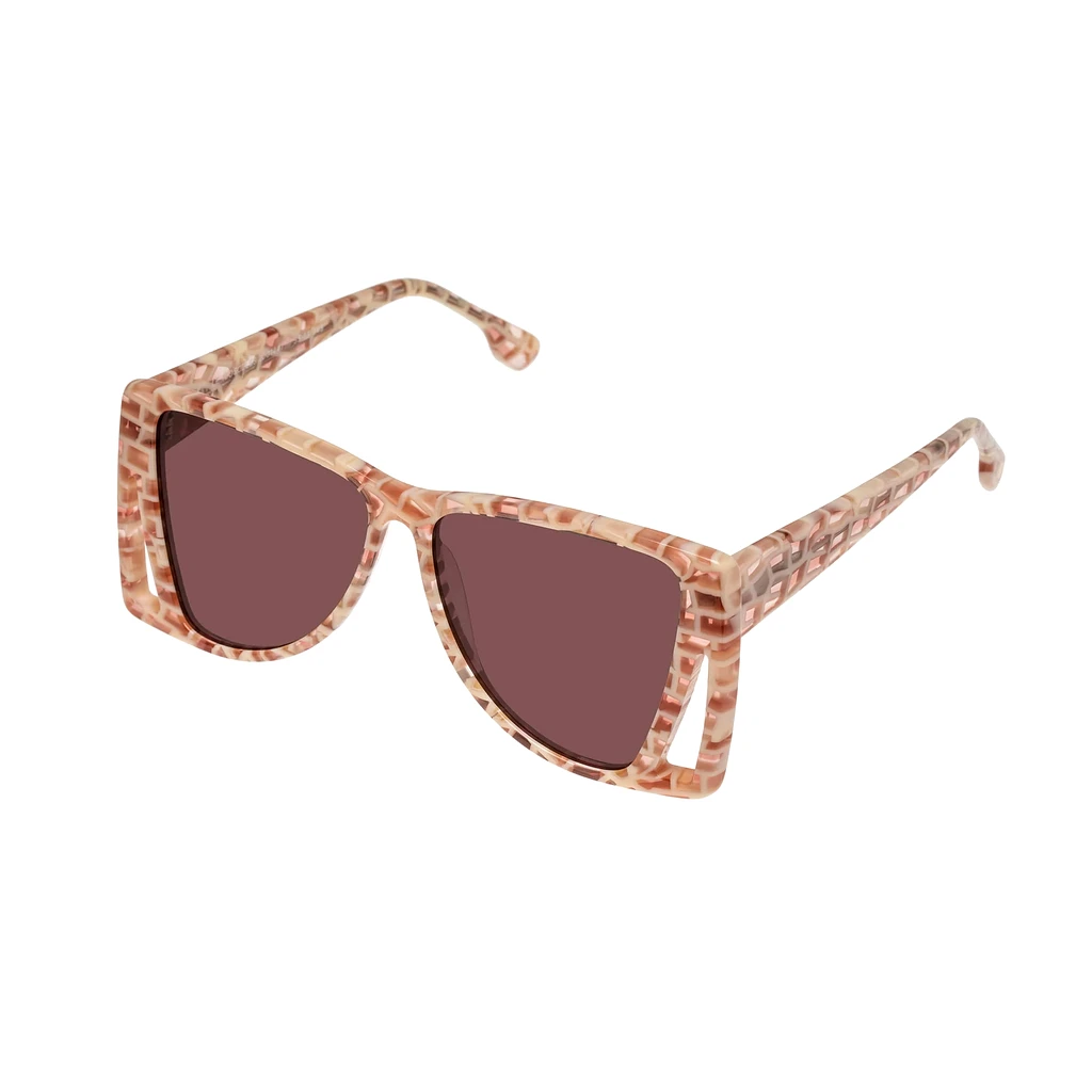 Le Specs   LE ISOSCELES LSL2001447 SMOKY BROWN MONOBLUSH MOSAIC