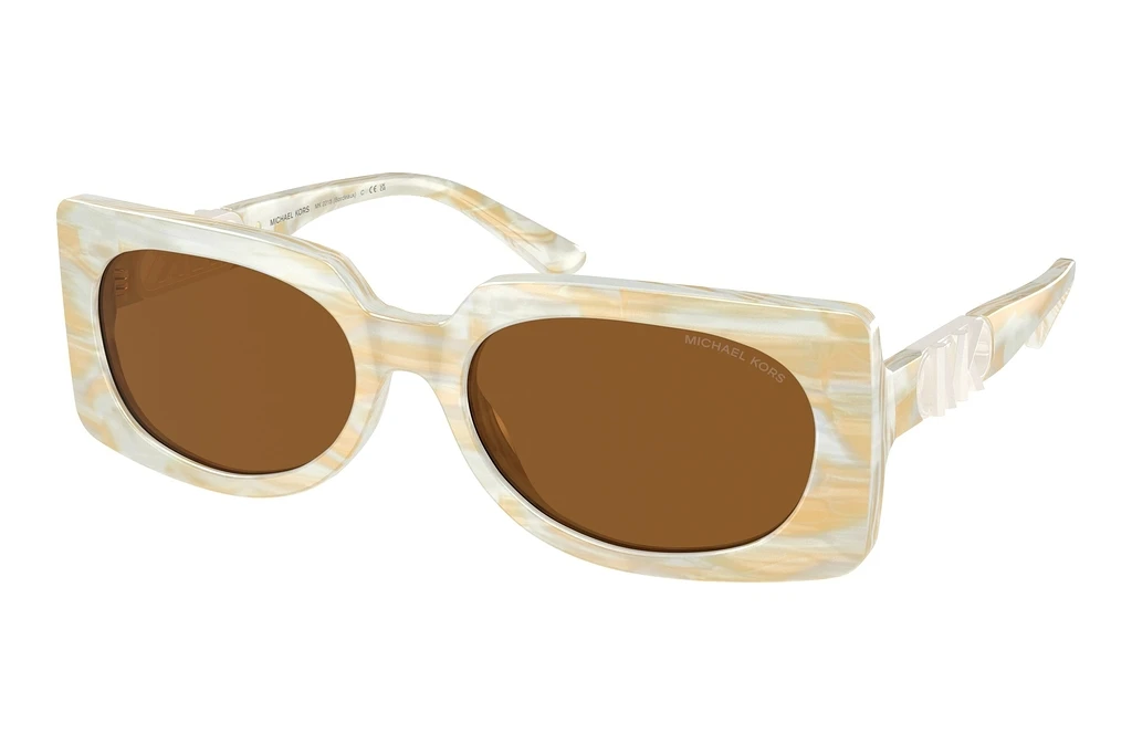 Michael Kors   MK2215 400173 Amber SolidIvory Horn