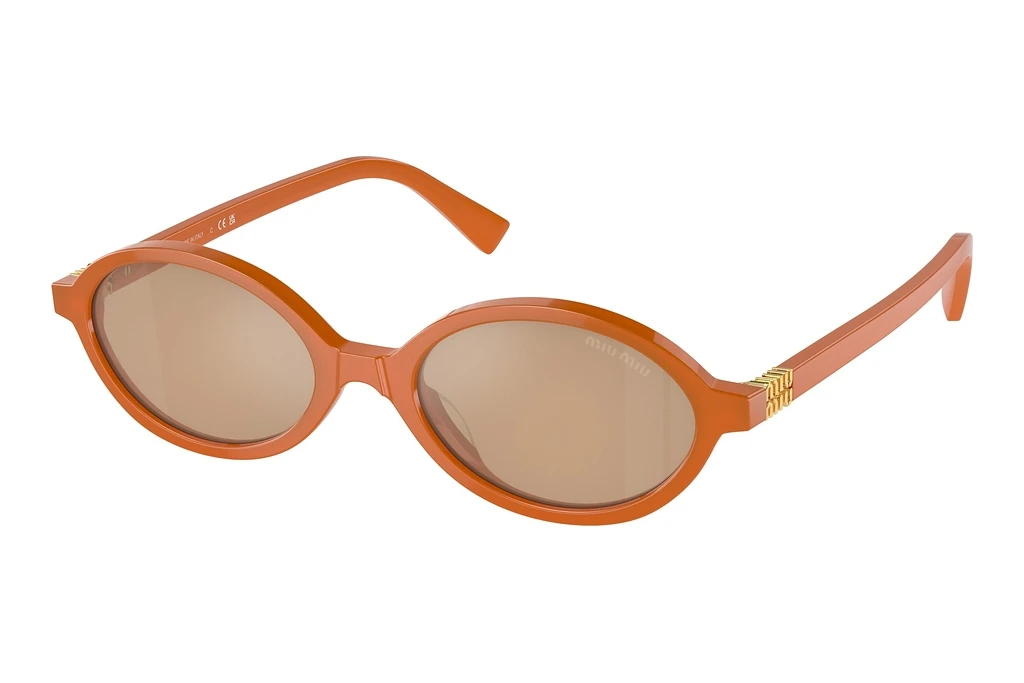 Miu Miu   MU 04ZS 11V40D Light Orange Mirror SilverTurmenic Opal