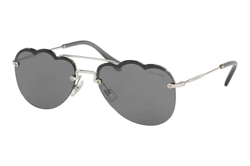 Miu Miu   MU 56US 1BC175 Dark Grey Flash SilverSilver