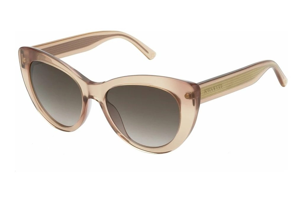 Nina Ricci   SNR375 0GBH BROWN GRADIENT BROWNYELLOW TOP+PINK