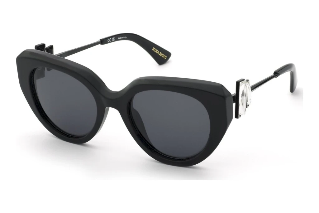 Nina Ricci   SNR404S 700S SMOKESHINY BLACK