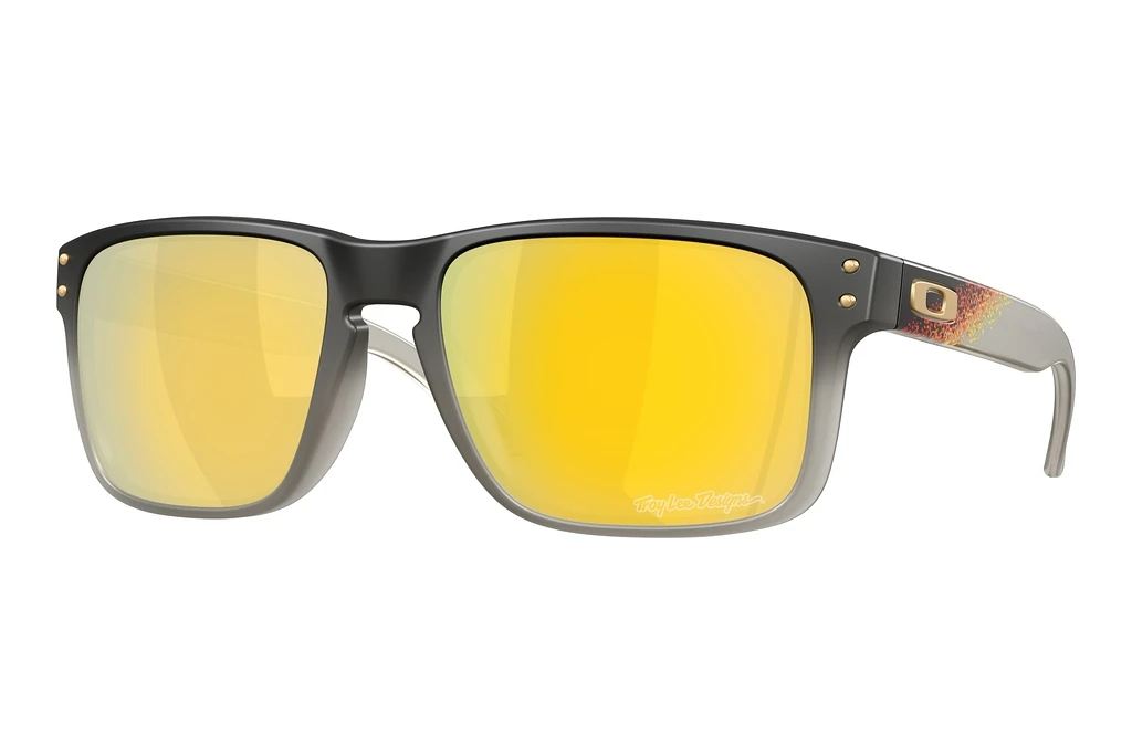 Oakley   OO9102 9102AH Prizm 24K PolarizedTroy Lee Designs Black Fade