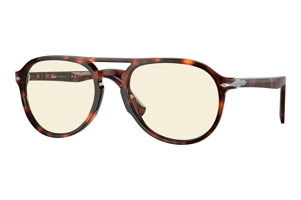Persol   PO3235S 24/BL Photochromic Clear to Grey with Blue Light FilterHavana