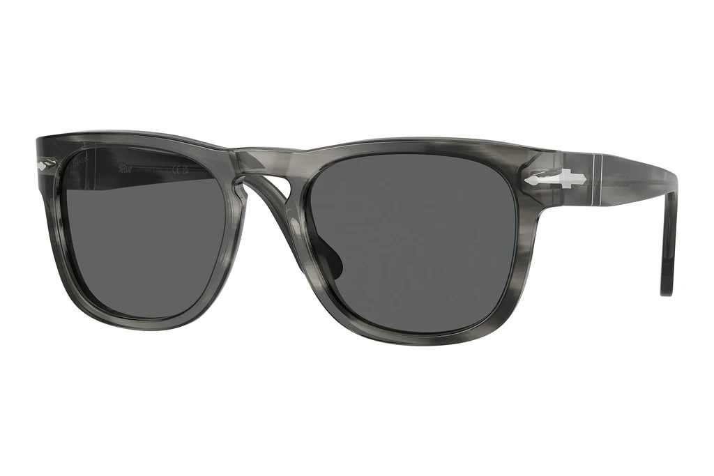 Persol   PO3333S 1192B1 Dark GreyStriped Grey