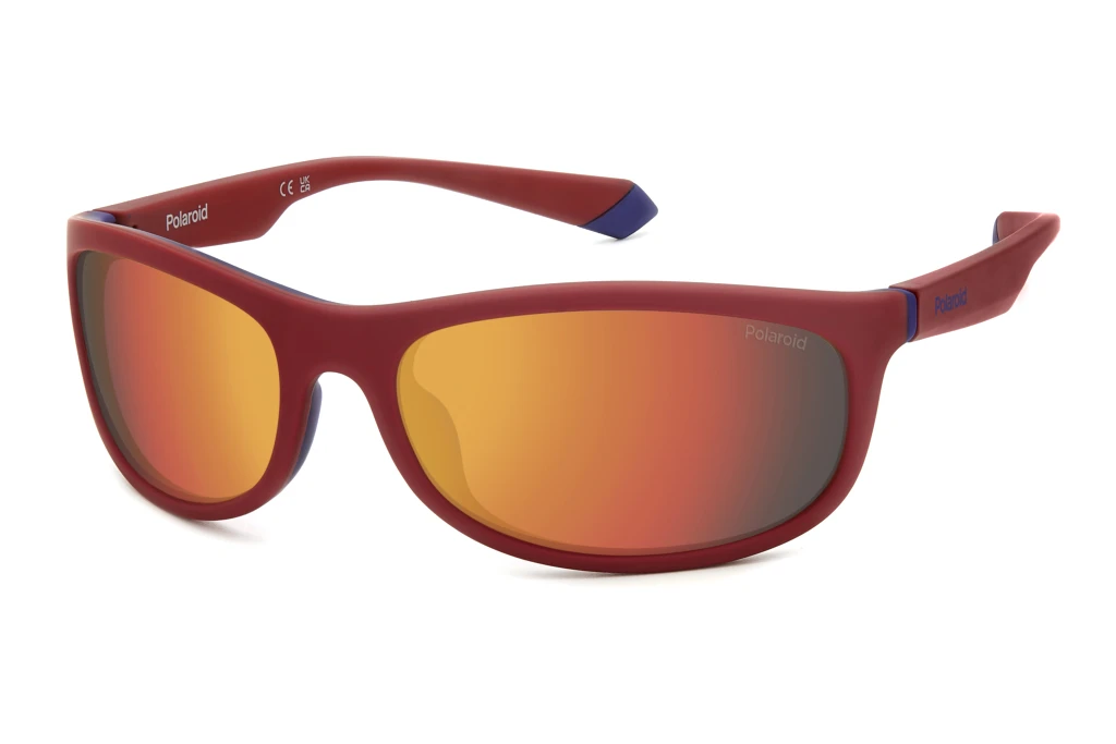 Polaroid   PLD 2154/S 0Z3/OZ RED MULTILAYER POLARIZEDMATTE RED