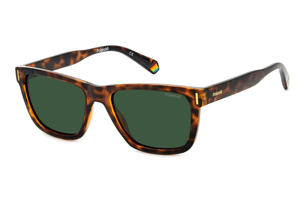 Polaroid   PLD 6186/S 086/UC GREEN POLARIZEDHAVANNA